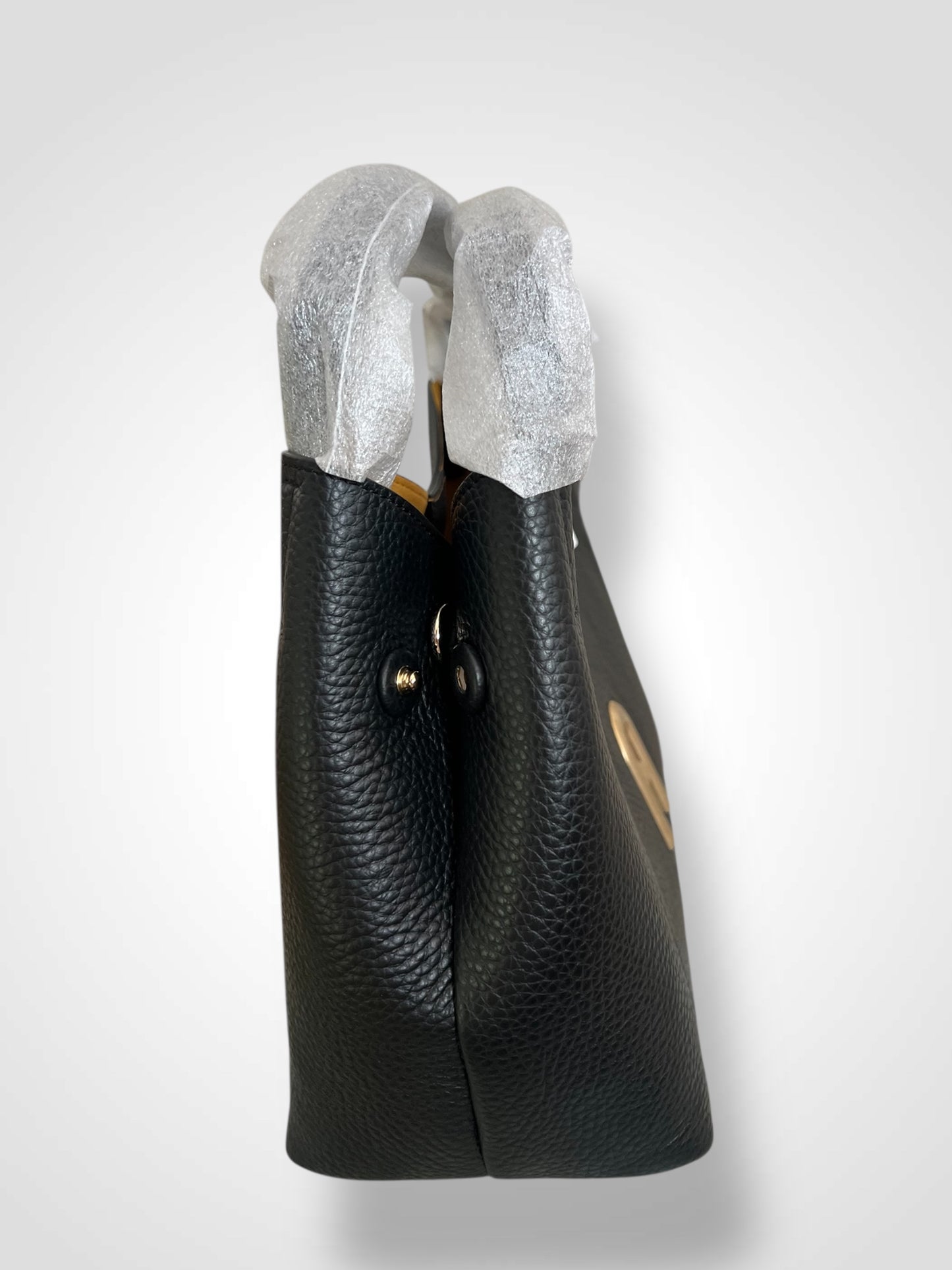 Geantă Furla Linda Mini Dome – Vitello Saffiano UNI Astral Blue (Piele Naturală Albastru Deschis