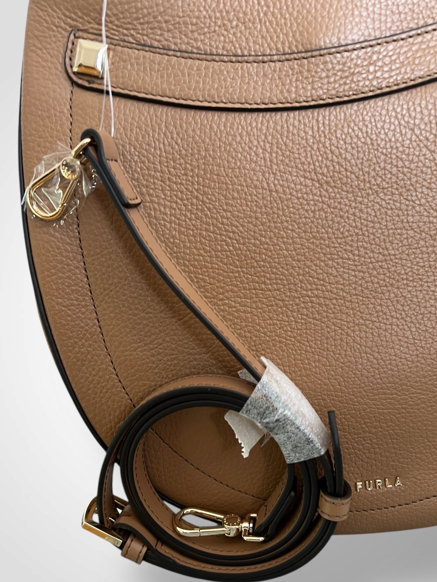 FURLA NET M HOBO – Vitello Roma UNI Cognac