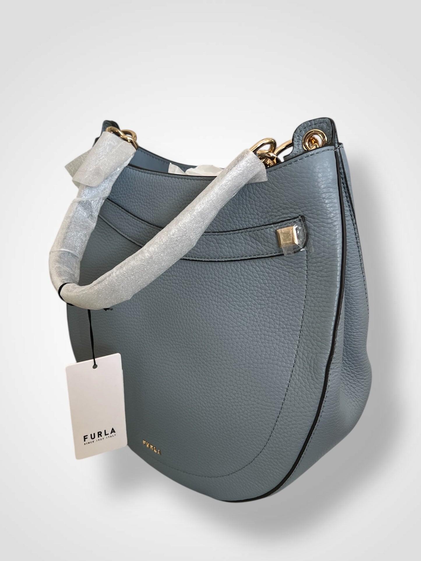 FURLA NET M HOBO – Vitello Roma UNI Toni Blu