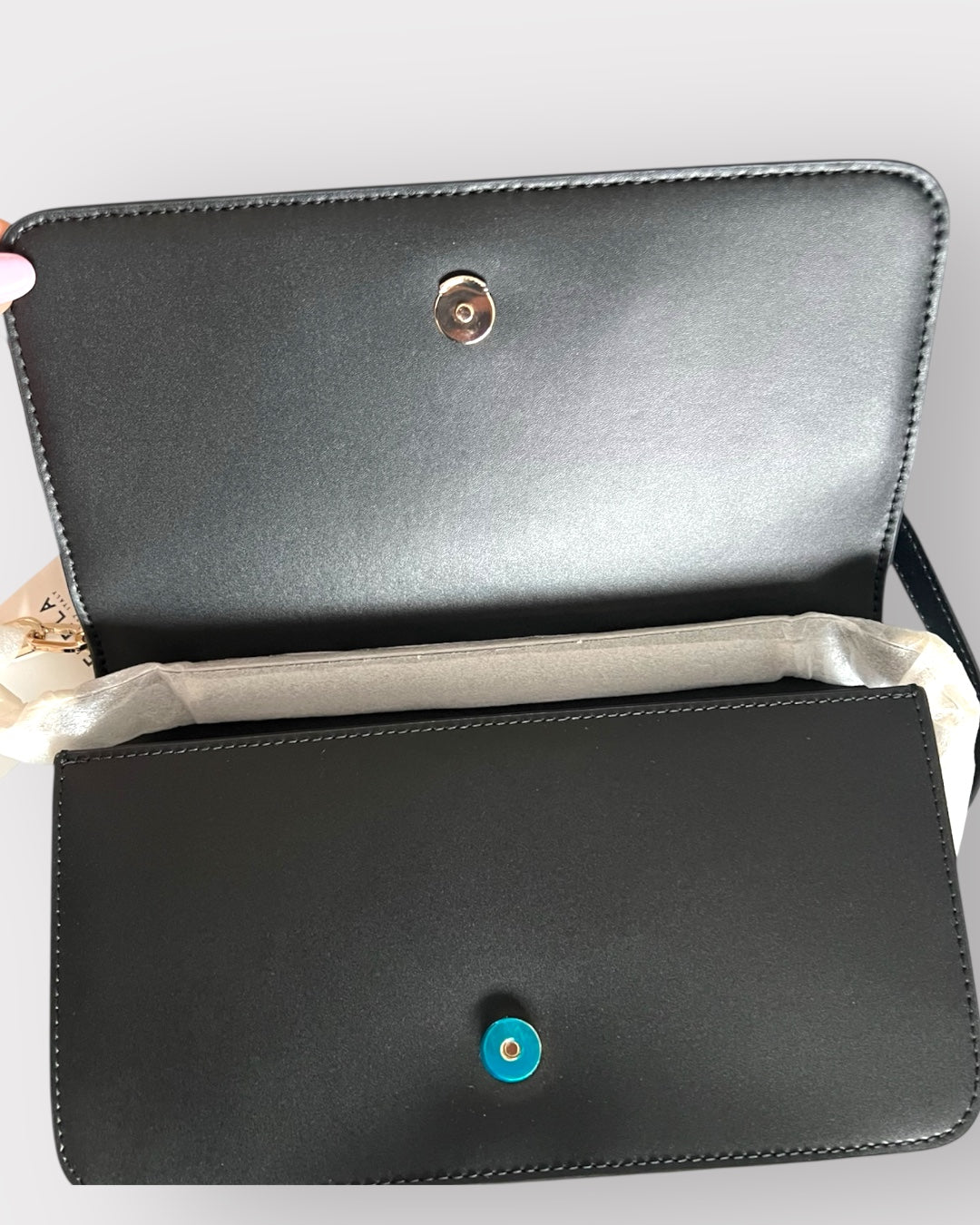 Geantă Furla 1927 Mini Crossbody – Vitello Satinato UNI Nero (Piele Naturală Neagră)