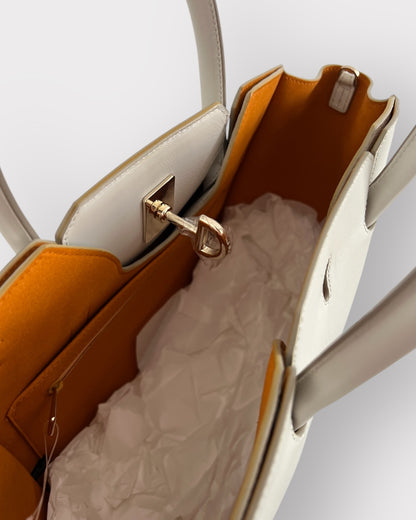 Furla Minerva Satchel S – Talco (Vitello Andromeda)