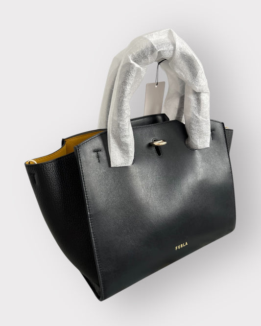 Geantă Furla Minerva S Tote – Vitello Andromeda UNI Perla